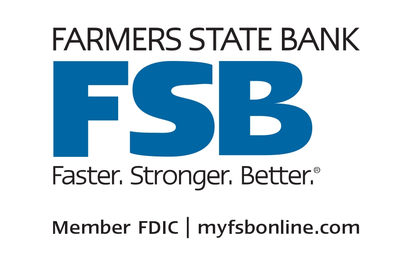 Logo for sponsor Farmers State Bank Marion